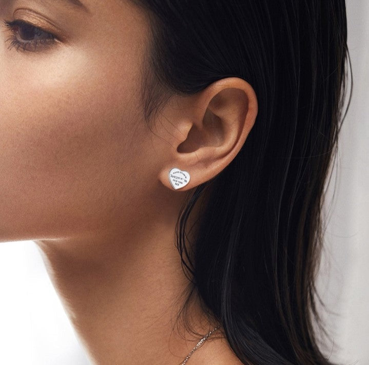 [Dawnora Jewelry]RETURN TO TIF LOVE SILVER EARRINGS