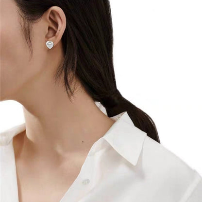 [Dawnora Jewelry]RETURN TO TIF LOVE SILVER EARRINGS