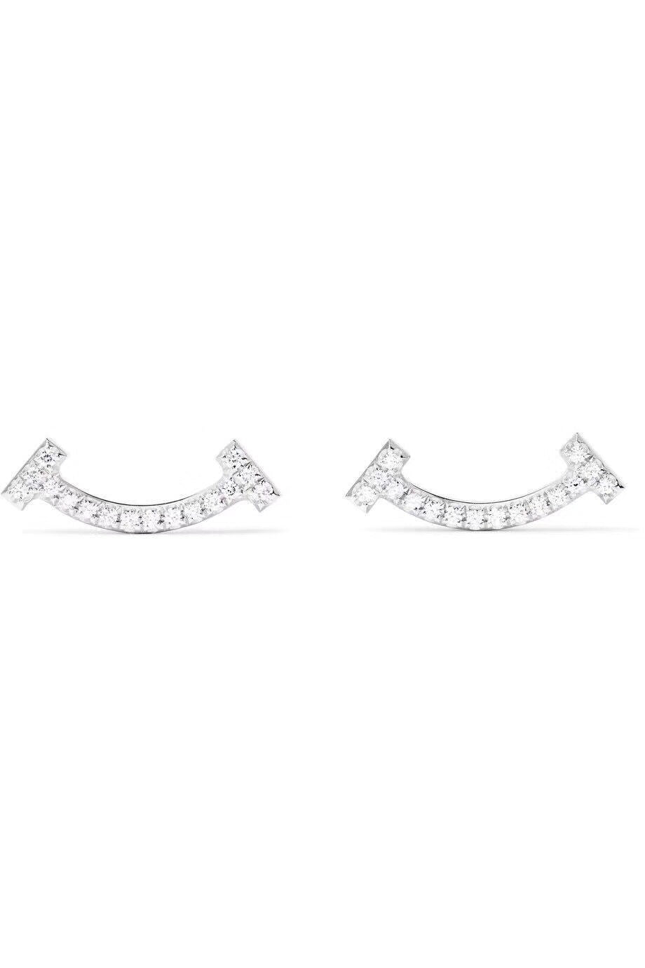 [Dawnora Jewelry]SMILE DIAMOND EARRINGS