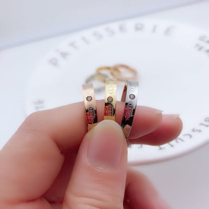 [Dawnora Jewelry]DOUBLE DIAMOND RING