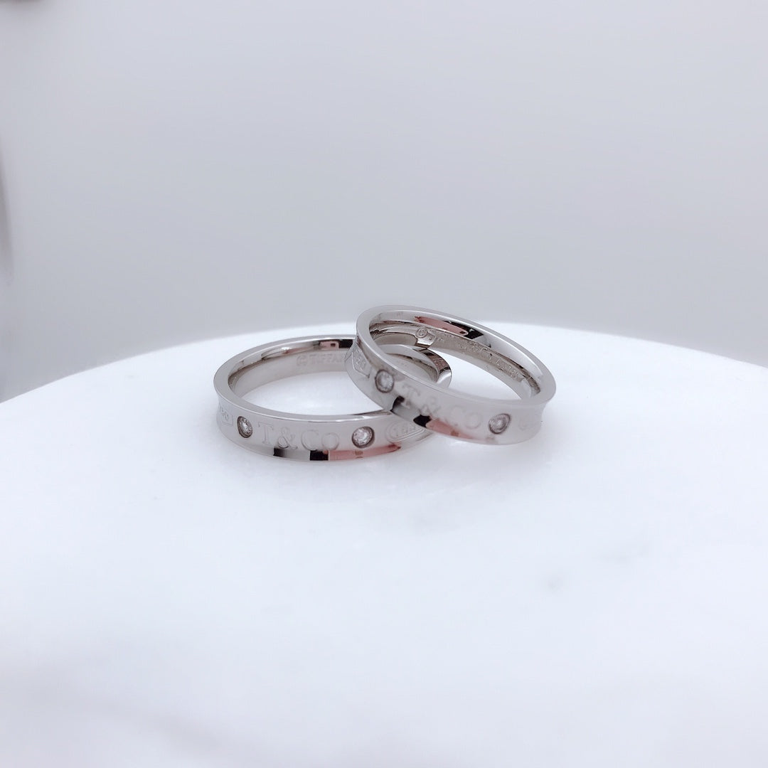 [Dawnora Jewelry]DOUBLE DIAMOND RING