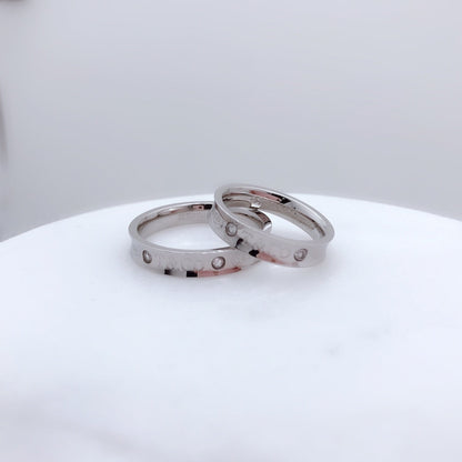 [Dawnora Jewelry]DOUBLE DIAMOND RING