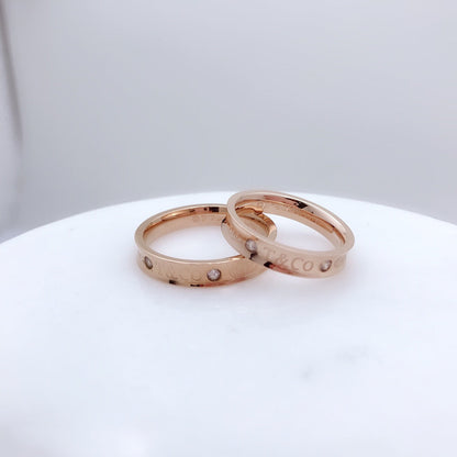 [Dawnora Jewelry]DOUBLE DIAMOND RING