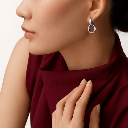 [Dawnora Jewelry]LOVE 3.3MM DANGLE EARRINGS